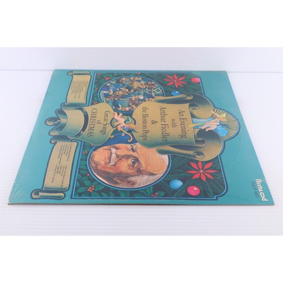 An Evening w/Arthur Fielder & The Boston Pops Great Songs of Christmas LP Record - Picture 5 of 6